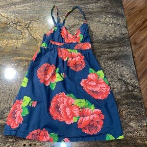 Hollister floral print mini dress/coverup XS‎